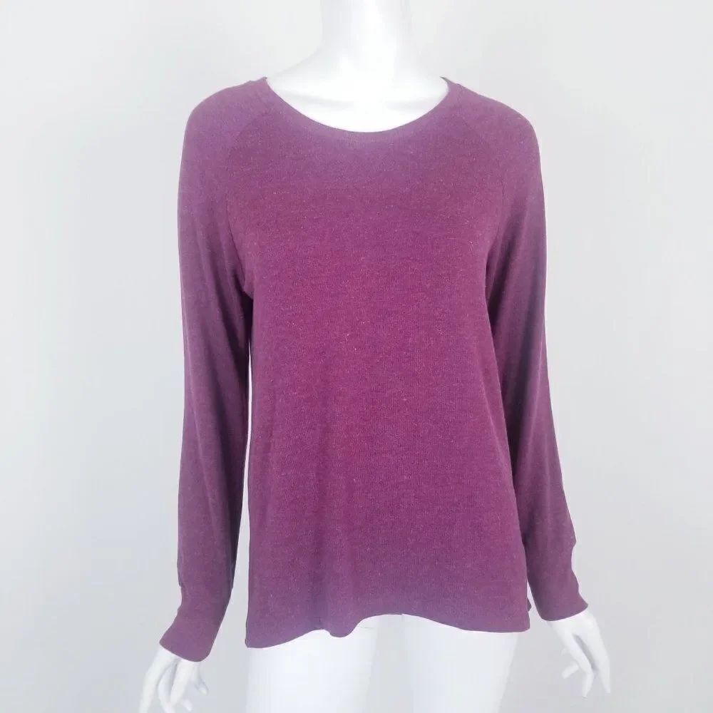 Brandy Melville Red Long Sleeve Tunic Top